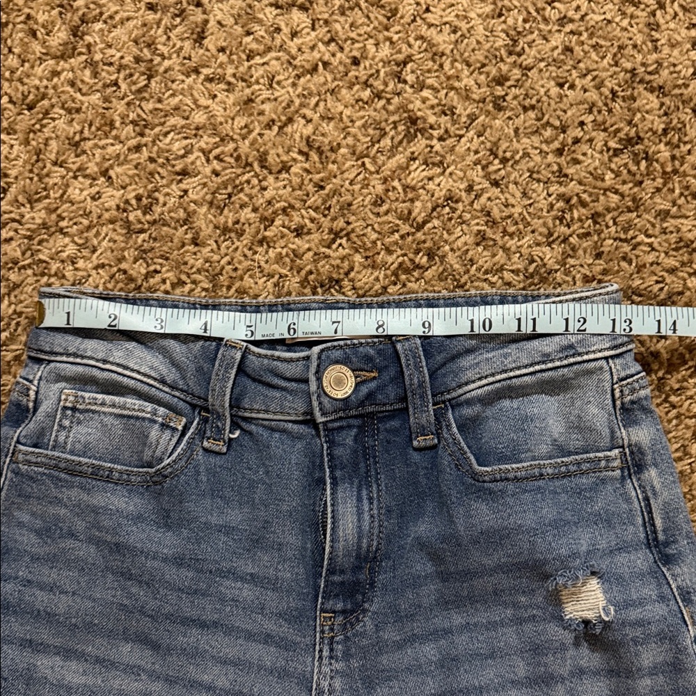 SO High Rise Distressed Blue Jeans - Picture 5 of 6